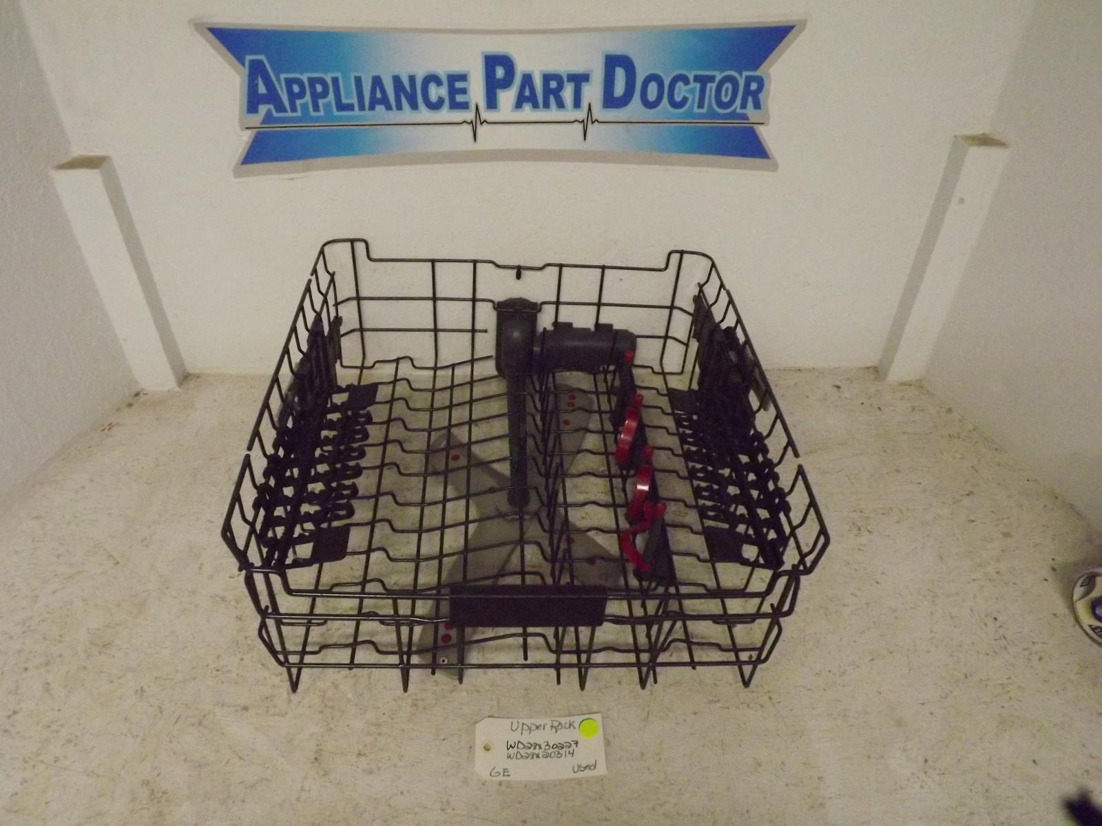 GE Dishwasher WD28X30227 WD28X20314 Upper Rack Used GE Dishwasher WD28X30227 WD28X20314 Upper Rack Used